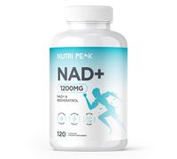 Max Strength NAD+ Supplement | 1200MG | 120 Capsules | Increase NAD Levels | Enhance Anti Aging Effects | Increase Energy Levels | Improve Sleep