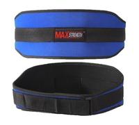 Max Strength ¨ S/M Blue Weight Lifting Back Support Belt Neoprene