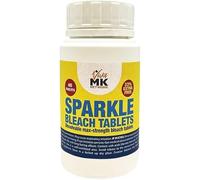 Max Strength Sparkle Toilet Bleach Tablets- 33% Extra free Household