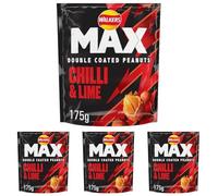 Max Strong Nuts ChilandLime 175 g (Pack of 4)
