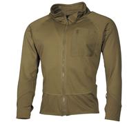 Max Tac Thermal Mid Base Layer Fleece Jacket Coyote Soft Shell Under Top Shirt