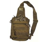 MAX Tactical Shoulder Bag MOLLE Attachments Coyote Tan Airsoft Hiking Camp
