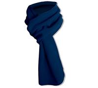 Max-Tonsen Fashion Warm Fleece Scarf Soft Lightweight Solid Color Autumn Winter Scarves Wraps Xmas Gift For Women Men Girls Boys,Multifunction Scarf,Navy