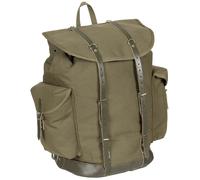 Max Traditional Model German Army Mountain Backpack Bag 30ltr OD Green Hiking
