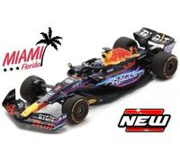Max Verstappen #1 Red Bull RB19 F1 Win Miami GP 2023 1:43 Bburago 38082VM