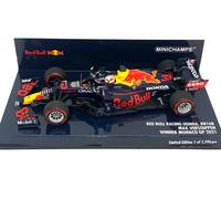Max Verstappen RedBull RB16B F1 Model Car - MINICHAMPS Model F1 Car Monaco GP