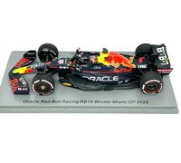 Max Verstappen RedBull RB18 Spark Model F1 Car- Verstappen 2022 Miami GP Winner