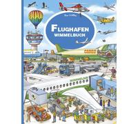 Max Walther Flughafen Wimmelbuch: Das große Flugzeug Buch für Kinder (Paperback)