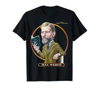 Max Weber, German Sociologist Modern Social Theory Icon T-Shirt