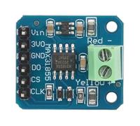 MAX31855 K Type Thermocouple Module | - 200℃ to + 1350℃ High Temperature Sensor | Digital SPI Output for Industrial Data Collection/Microcontroller Projects