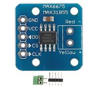 MAX31855 K Type Thermocouple Module | High Accuracy 0.25℃ Sensor for - 200℃ to + 1350℃ | SPI Interface for Microcontroller/Industrial/DIY Projects