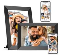 MaxAngel - 2 Pack 10.1 inch WiFi Digital Photo Frame, 16GB Electronic Photo Frame, Computer SD Card Slot, Computer IPS Touch Screen, Rotation
