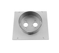 maxant Diesel Heater Mounting Plate, Diesel Heater Turret Planar, Stainless Steel (30mm)