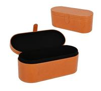 maxant Hard Case compatible with Dyson Supersonic Hair Dryer & Accessories Set, PU Leather Hard Box Portable Storage Organizer Bag Portable Travel Hair Dryer Storage Box