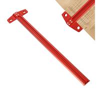 Maxant T Type Woodworking Scriber Ruler - 90 Degree Line Gauge, Architect T-Square, 600mm for Carpenter Work, Layout and Measuring Tools (600MM-1)