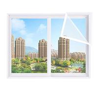 maxant Window Insulation Film Kit, Cold Protection Film, Clear Insulating Foil for Thermal of Windows, Draught Excluder, Wind Proof Thickening Wrap Keep Warm in Winter (150x180cm)