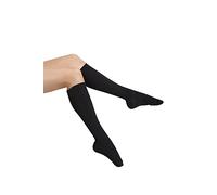 MAXAR Microfiber Knee High Compression Socks for Women & Men - 12-15 mmHg Graduated Compression Stockings for Speed Up Recovery, Circulation, Edema, Varicose Veins - Support socks for Travel, Nursing