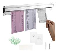 MaxAwe Restaurant Order Grabber, 18In Aluminium Tab Grabber and Order Holder, Wall-Mounted Bill Ticket Holder, Bill Receipt Hanging for Firmly Holding Orders, Tabs or Paper(45cm)