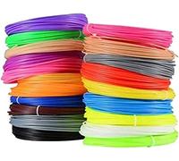 MAXBROTHERS 3D Printing Pen Filament Refills PLA 1.75 mm,5 Meters per Color，High-Precision Filament Create Drawing and Doodling,High Toughness 3D Printer Filament for Most 3D Printing Pen (20)