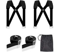 MAXBROTHERS Moving Belts, 2-Person Shoulder Lifting and Moving System for Appliances, Furniture, Mattresses or Heavy Items up to 440 Pounds