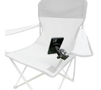 Maxby Camping Chair Phone Mount & Holder | Magnetic Clamp-On Phone Mount for Outdoor Chairs, Tailgates & Beach Days | Hands-Free Viewing for Sports Parents, Campers & Festival Fans