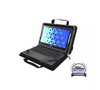 MAXCases Explorer 5 Work-In Case w/Pocket 14" w/ Shoulder Strap (Black)