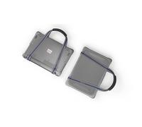 MAXCases Extreme Shell-F3 Slide Case for Lenovo 300e/100e and 300w/100w G4 Chromebook 11" (ver 82W0/82W1 for 100e) (NOT 83G) (Gray/Clear)