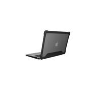 MAXCases Extreme Shell-L for MacBook Air 13.6" (2022 M2) & MacBook Air 13.6 M3 (A3113) & MacBook Air 13.6" M4 (2025) (Black/Clear)