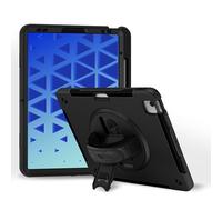 MAXCases Extreme Shield for iPad Air 6 11" with screen protector and shoulder strap (2024) (Black)