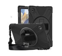 MAXCases Shield Case for iPad 10th (10.9") & 11th Gen (A16 11") (Black) with Shoulder Strap & Hand Strap & Stylus Holder