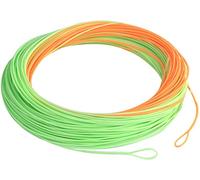 Maxcatch 20/30lb Connector Core Running Line Shooting Line Nymph Fly Line with 2 Welded Loops (PaleGreen/Orange, 20lb)