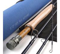 Maxcatch NANO Series Fly Fishing Rod, NANO Technology Construction (NANO Series, 8wt 9'0'' 4pc)