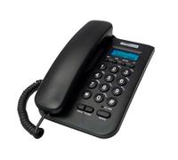 Maxcom Phone with Backlight Display & Dual Caller ID - Black