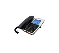 Maxcom KXT709 Phone with Backlight Display & Dual Caller ID - Black