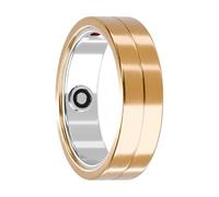 Maxcom mRing | Smart Ring | Gold Size 9 Sleep, Heart Rate and Fitness Tracking Wearable Smartring | Compatible with iOS/Android | 6 Days Battery Life