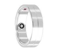 Maxcom mRing | Smart Ring | Silver Size 12 Sleep, Heart Rate and Fitness Tracking Wearable Smartring | Compatible with iOS/Android | 6 Days Battery Life