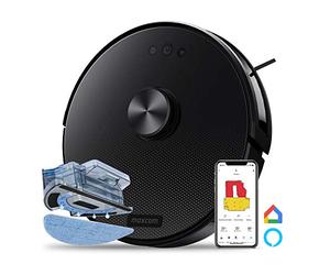 Maxcom Robot Vacuum Cleaner with Mop - Robotic Hoover, 2000pa Strong Suction, Vacuum Mop Hard Floor, Carpet, Connect with APP, Alexa Devices - MH19 Laser Vision - Smart Home Robot Vacuum Laser Mapping