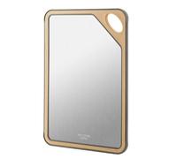 Maxcook 304 Stainless Steel Antibacterial Wheat Straw Double Sided Chopping Board Cutting Board - 28 x 40 cm