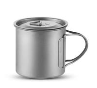 Maxcook Pure Titanium Mug with Foldable Handle MCB1305 400ml