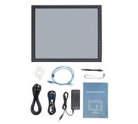 MAXCyurp 17 Inch Touch Screen LCD Monitor with High Sensitivity and Multi-Angle Adjustment: Perfect for POS Systems in Restaurants, Hotels, Medical Facilities, and Retail Environments