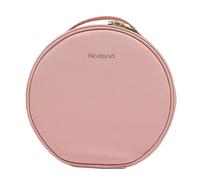 MAXCyurp Train Makeup Case Box Pink with 3 Level LED Light Mirror Portable Multifunction