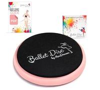 MaxDancer Ballet Turning Disc for Dancers, Gymnastics and Ice Skaters. Portable Turn Board for Dancing on Releve. Make Your Turns, Pirouette and Balance Better. (Pink)