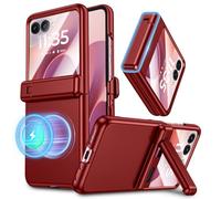 Maxdara Magnetic Case for Motorola Razr 2026/2025/2024 Red