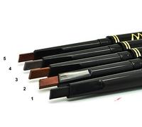 Maxdona Waterproof Retractable Long Lasting Eyebrow Eye Brow Black Case Chalk Pen Pencil LIGHT BROWN Number 3