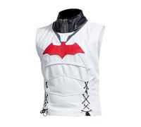 MAXDUD Men’s Stylish Vest Knight Lightweight Costume Leather Biker Vest