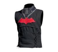MAXDUD Men’s Stylish Vest Knight Lightweight Costume Leather Biker Vest