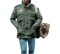 MAXDUD Men's John Blood M65 Rambo First Army Field Jacket Movie Inspired Military Combat Utility Coat