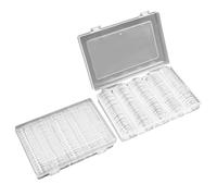 MaxEarn 200 Pieces 26 mm Coin Capsules for 2 Euro Coins with Storage Box, Plastic Transparent Coin Holder Capsules for Special Coins Collector's Coins Commemorative Coins 2 Euro Coins