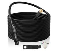 MaxEarn 20m High Pressure Washer Hose Pipes Sets for Karcher K1/K2/K3/K4/K5/K6/K7, Water Cleaning Tube Accessories Extension with Quick Connector, Replacement Cleaning kit with Clip Type Fitting & M22
