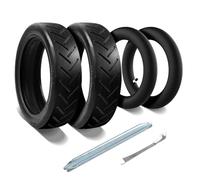 MaxEarn 4 Pcs 8.5 inch (8 1/2 x2) Electric Scooter Replacement Tires Set, Rubber Outer and Inner Tubes with 2 Crowbars, Universal Inflatable Tires, Spare Wheel for Xiaomi M365/Pro/1 S